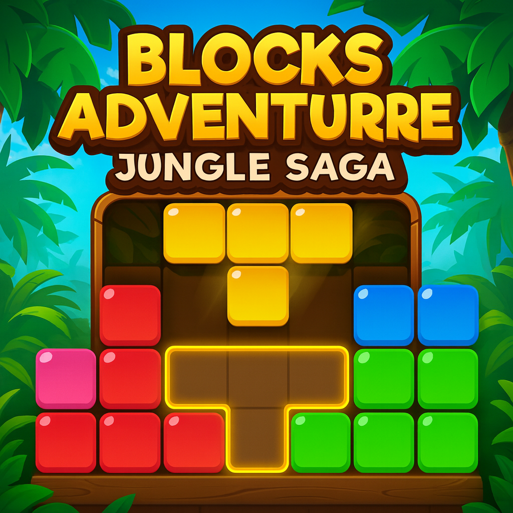 Blocks Adventure Jungle Saga